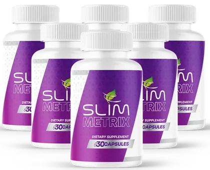 Six Slim Metrix bottles, a 180-day supply